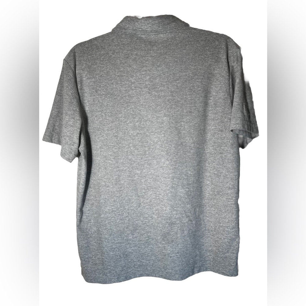 Vuori Mens Ace Polo in Heathered Grey Size S - Picture 3 of 3
